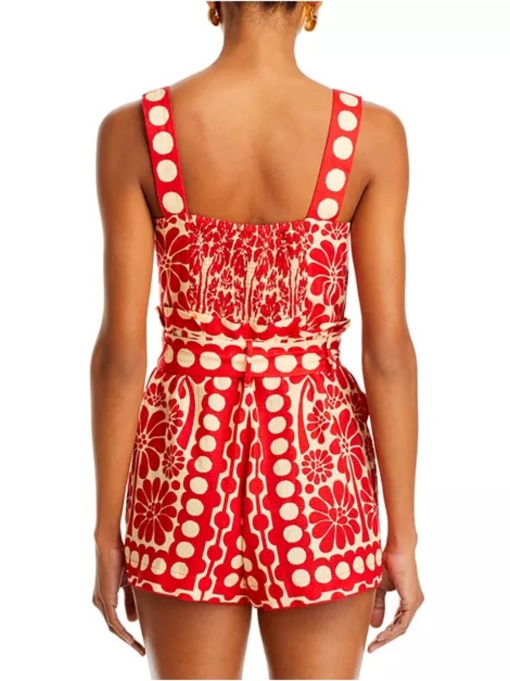 FARM Rio Palermo Linen Blend Romper - Picture 2 of 14